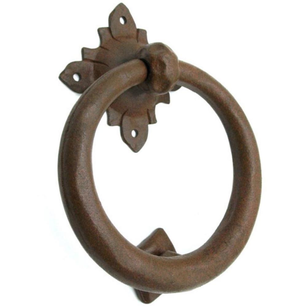 kovacsoltvas ajtokopogtato kertkapu bejarati ajtp rozsdas rusztikus mediterran vintage karika kor alaku antikolt regies patinas rozsda szinu rozsdas bejarati ajto vas olasz toszkan stilusu kopogtatok lameridiana lakberendezesi aruhaz.jpg